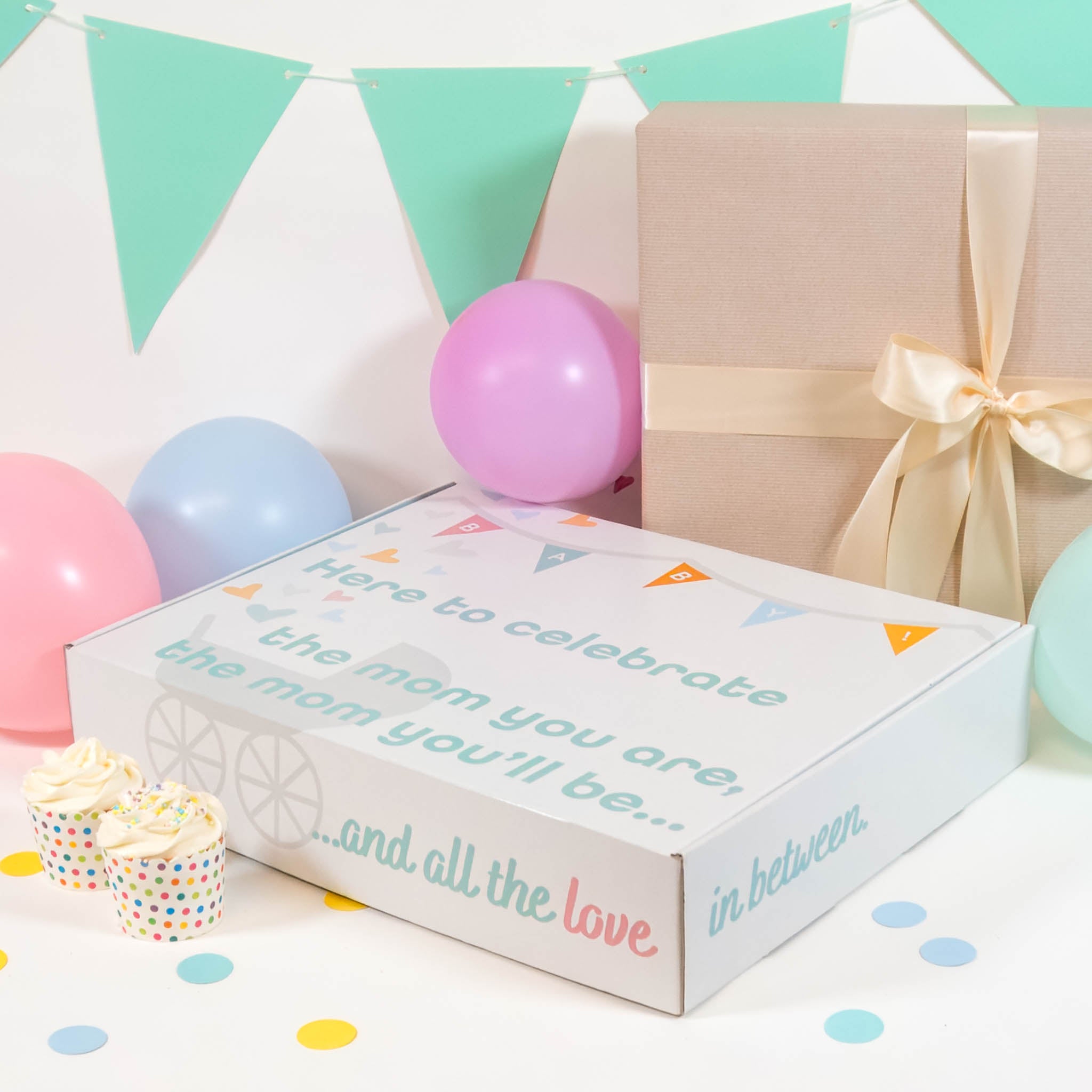 Baby shower box profile staged